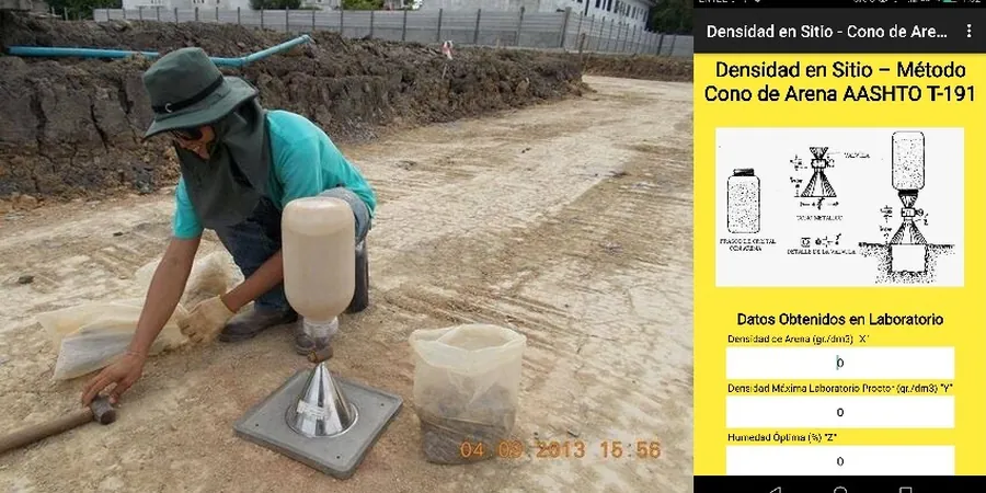 Imagen ilustrativa de Densidad cono arena en Guadalajara
